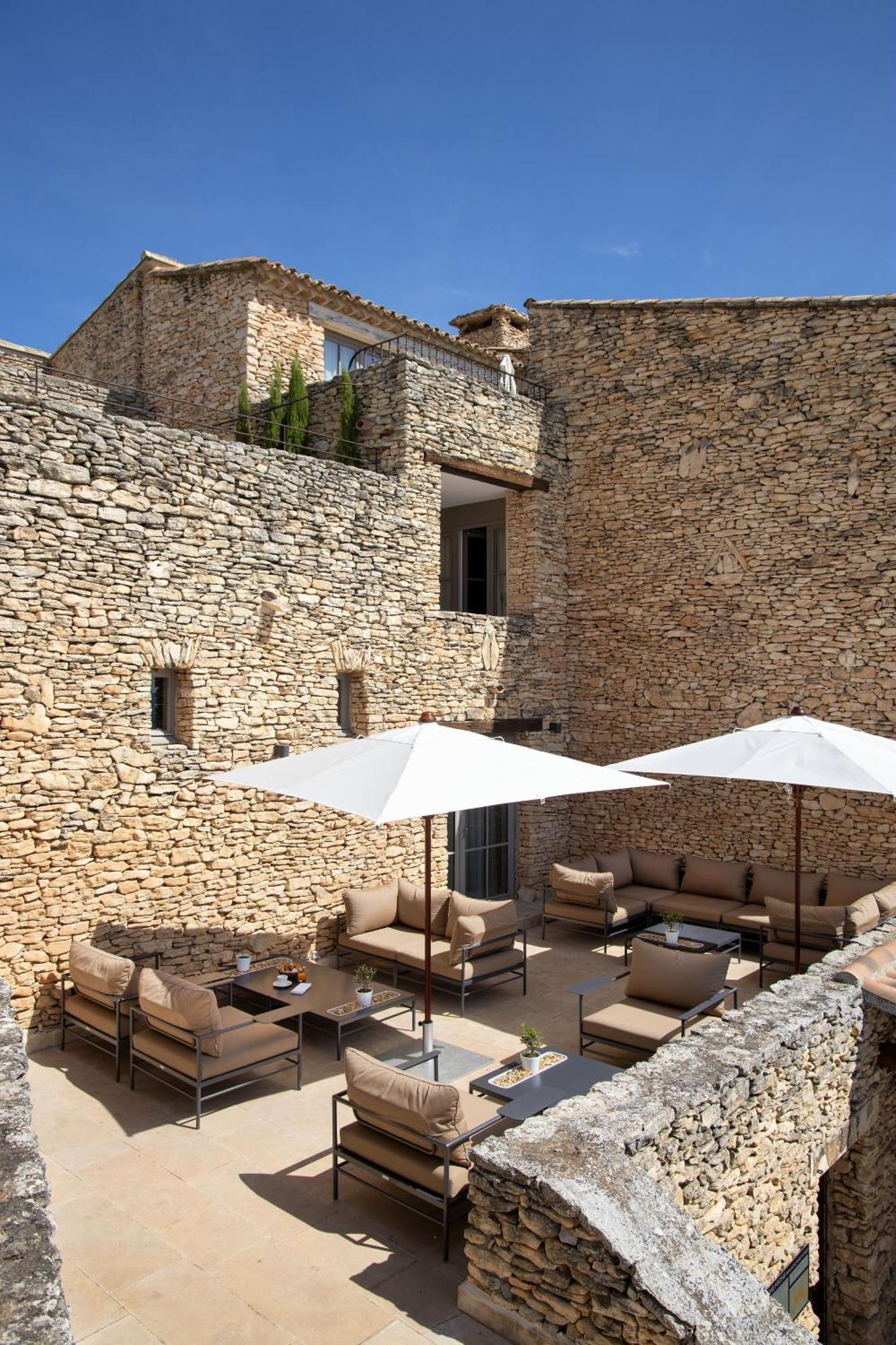 Mas Des Herbes Blanches Hotel & Spa - Relais & Chateaux Joucas Eksteriør billede