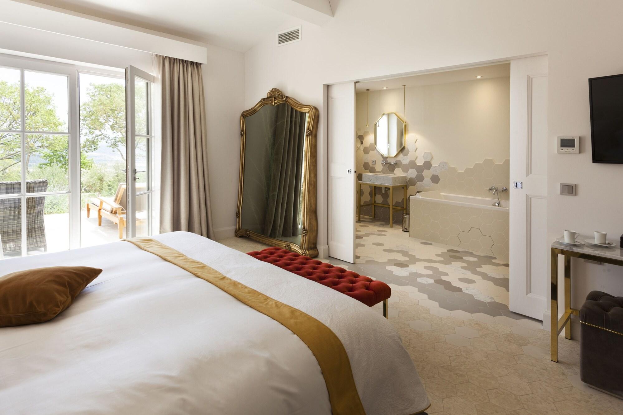 Mas Des Herbes Blanches Hotel & Spa - Relais & Chateaux Joucas Eksteriør billede
